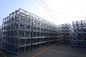 Hot Dip Galvanized 650mm Mast Section With Rack For Construction Site