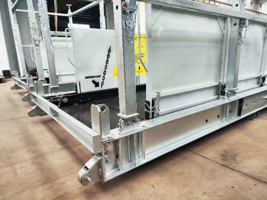 쉽게 잠금되는 크레인 로딩 데크 MLP3200 너비 3200mm