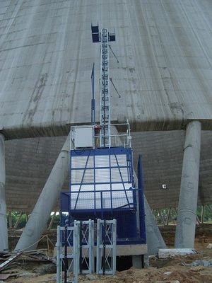 1600kg 37kw 건설 현장 승강기 18명의 승객 SC160