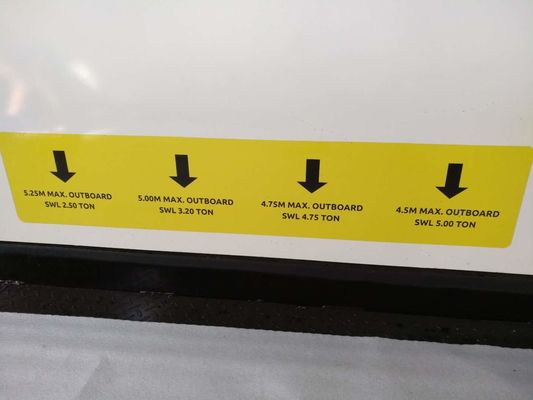 2600mm 빌딩 로딩 플랫폼, 크레인 로딩 플랫폼 5t
