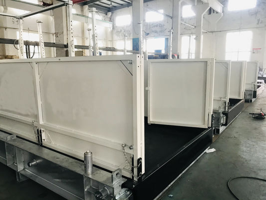 건설 현장 타워 크레인 철수용 로딩 데크 5000kg 최대 부하