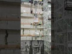 싱가포르 터널 프로젝트용 탑다운 빌더 호이스트